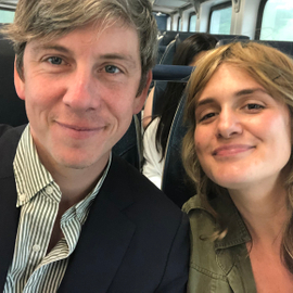 Train ride with Daniel Schiels and company